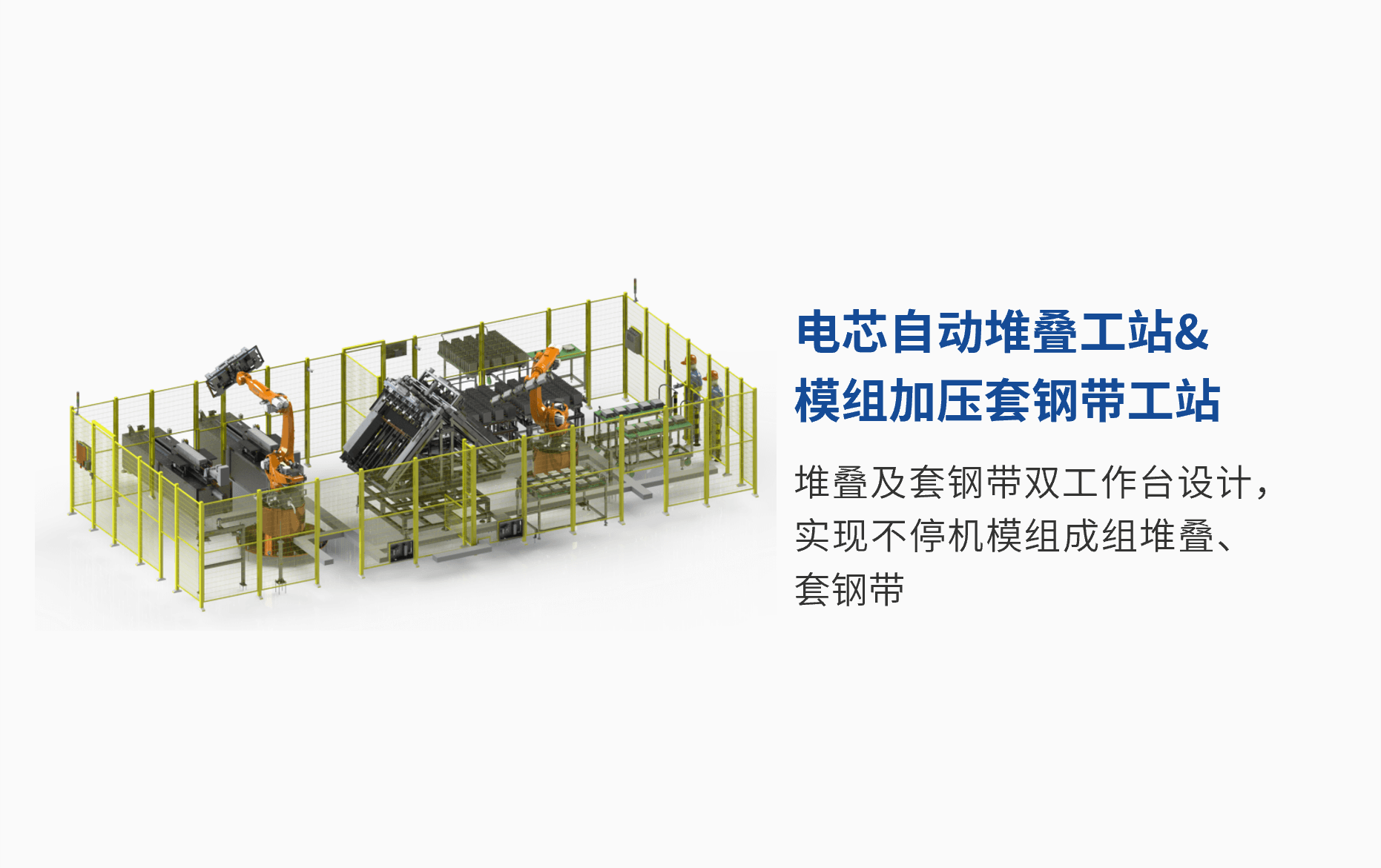 電芯自動(dòng)堆疊工站&模組加壓套鋼帶工站.png